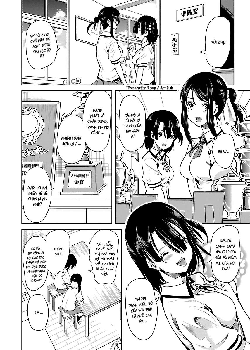 HentaiVN.net - Ảnh 6 - Black Lily to White Yuri - Chap 8