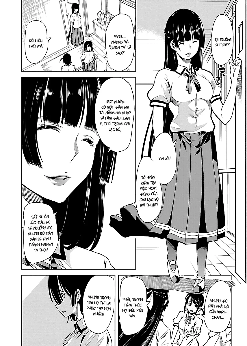HentaiVN.net - Ảnh 8 - Black Lily to White Yuri - Chap 8
