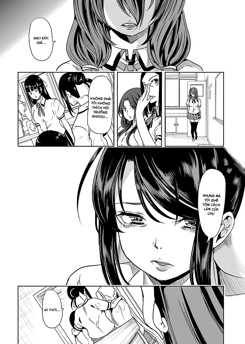 HentaiVN.net - Ảnh 10 - Black Lily to White Yuri - Chap 9