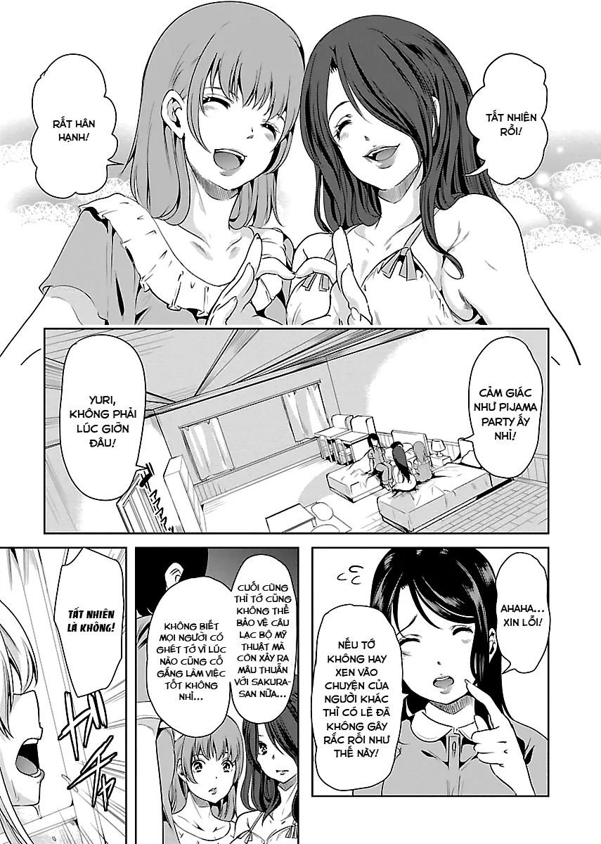 HentaiVN.net - Ảnh 12 - Black Lily to White Yuri - Chap 9