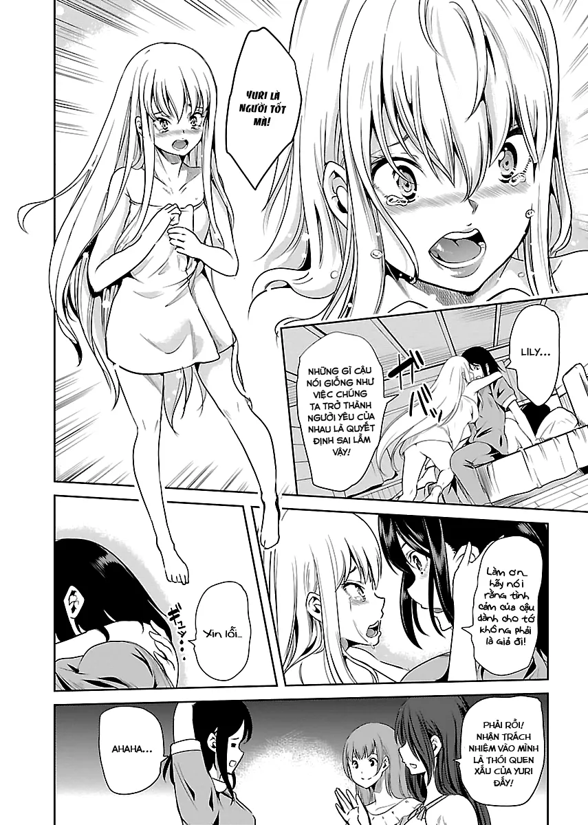 HentaiVN.net - Ảnh 13 - Black Lily to White Yuri - Chap 9