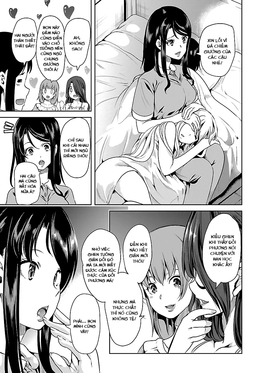 HentaiVN.net - Ảnh 14 - Black Lily to White Yuri - Chap 9