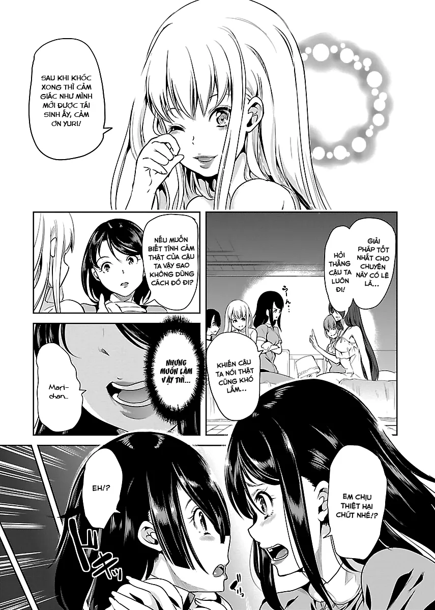 HentaiVN.net - Ảnh 18 - Black Lily to White Yuri - Chap 9