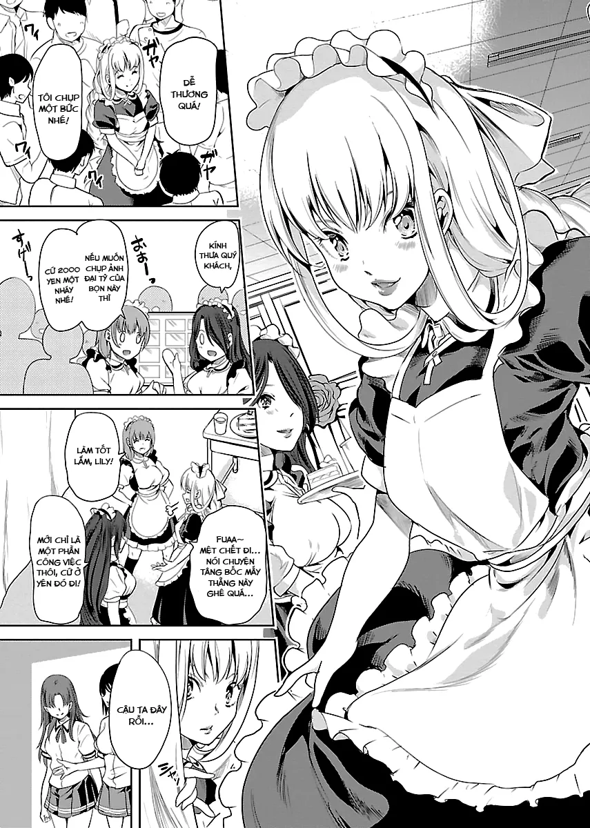HentaiVN.net - Ảnh 20 - Black Lily to White Yuri - Chap 9