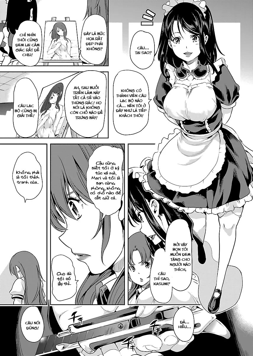 HentaiVN.net - Ảnh 22 - Black Lily to White Yuri - Chap 9
