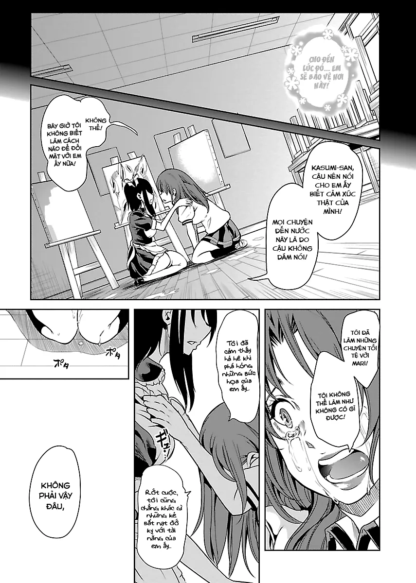 HentaiVN.net - Ảnh 30 - Black Lily to White Yuri - Chap 9