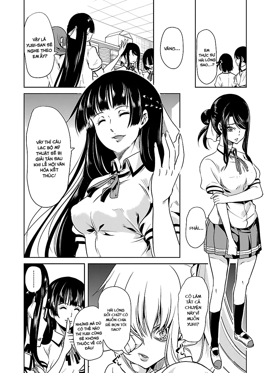 HentaiVN.net - Ảnh 7 - Black Lily to White Yuri - Chap 9