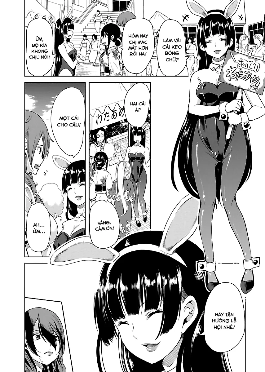 HentaiVN.net - Ảnh 23 - Black Lily to White Yuri - Chap 10