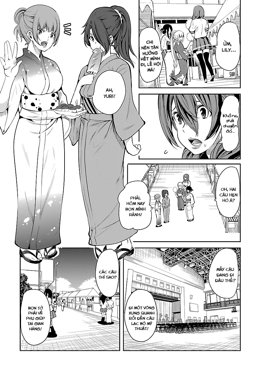 HentaiVN.net - Ảnh 24 - Black Lily to White Yuri - Chap 10