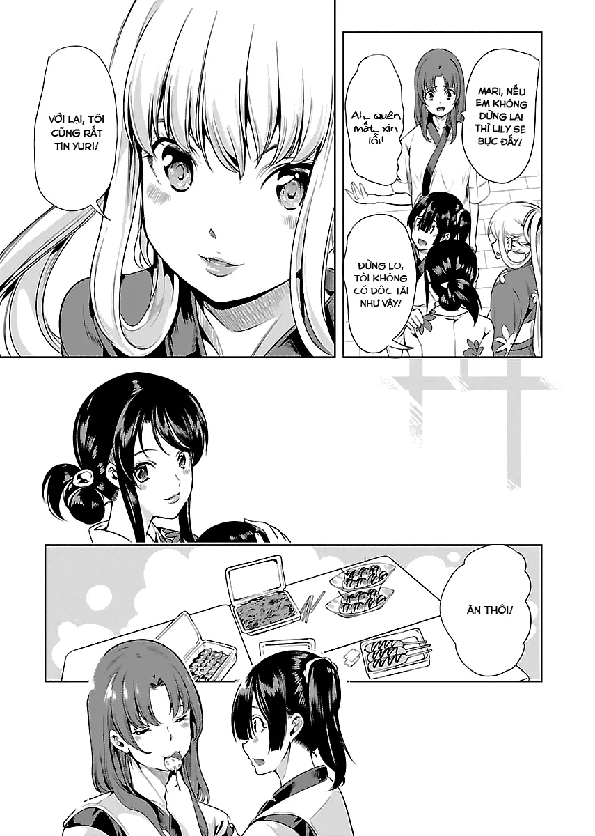HentaiVN.net - Ảnh 26 - Black Lily to White Yuri - Chap 10
