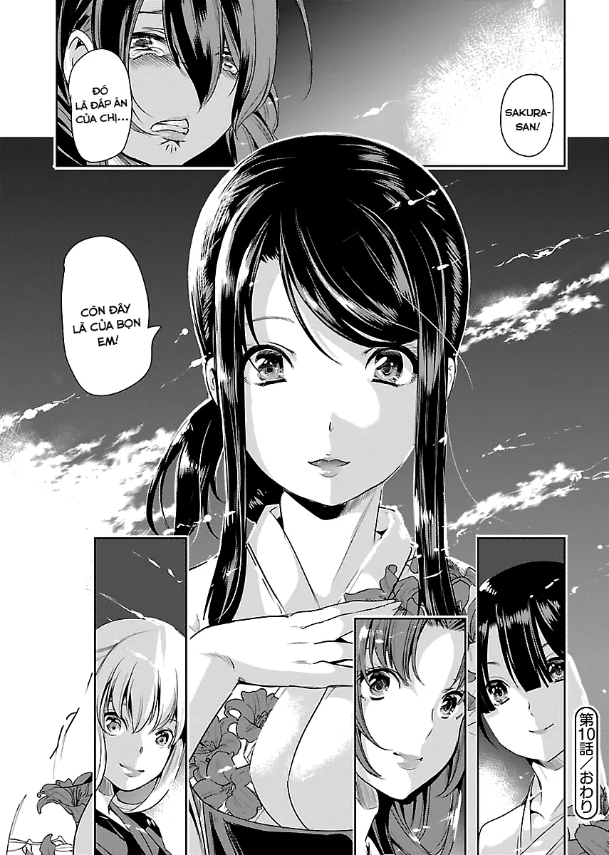 HentaiVN.net - Ảnh 31 - Black Lily to White Yuri - Chap 10