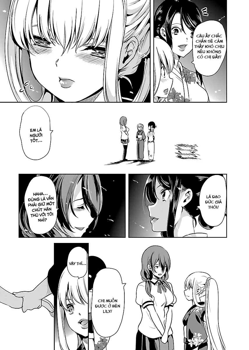 HentaiVN.net - Ảnh 10 - Black Lily to White Yuri - Chap 11