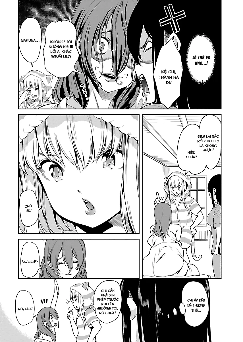 HentaiVN.net - Ảnh 16 - Black Lily to White Yuri - Chap 11