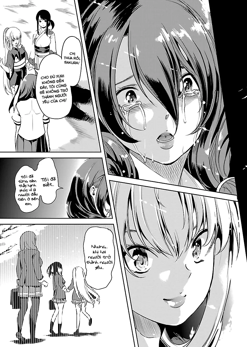 HentaiVN.net - Ảnh 8 - Black Lily to White Yuri - Chap 11