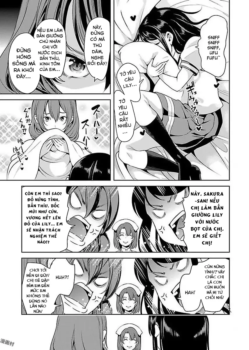 HentaiVN.net - Ảnh 8 - Black Lily to White Yuri - Chap 12