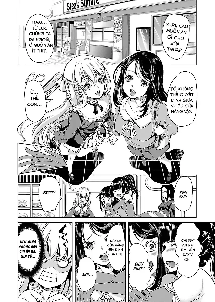 HentaiVN.net - Ảnh 10 - Black Lily to White Yuri - Chap 13