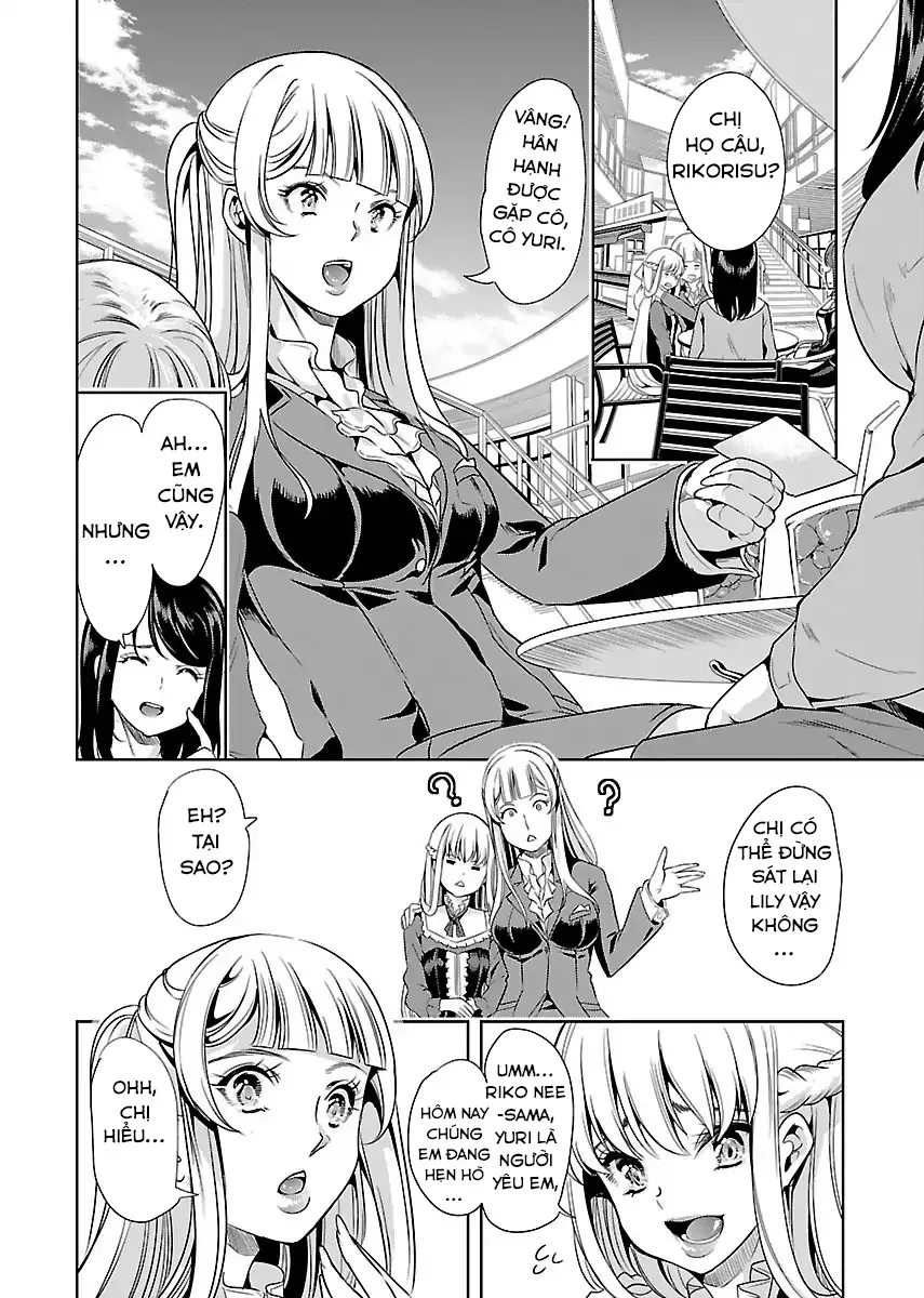 HentaiVN.net - Ảnh 18 - Black Lily to White Yuri - Chap 13