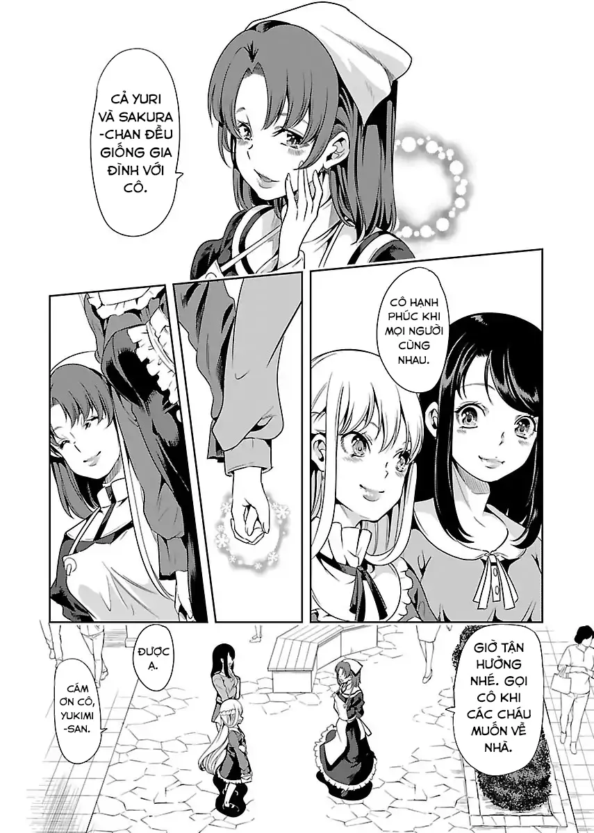 HentaiVN.net - Ảnh 8 - Black Lily to White Yuri - Chap 13