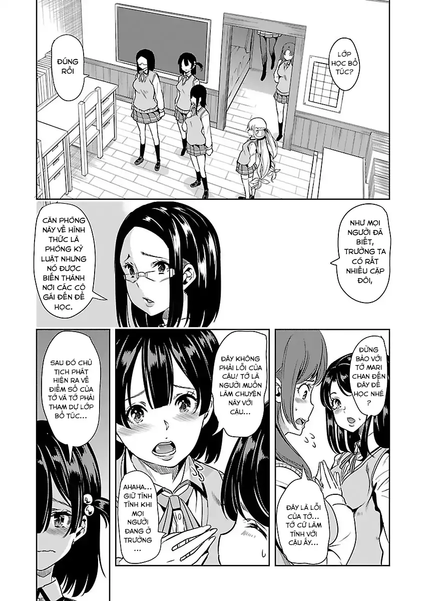 HentaiVN.net - Ảnh 15 - Black Lily to White Yuri - Chap 14