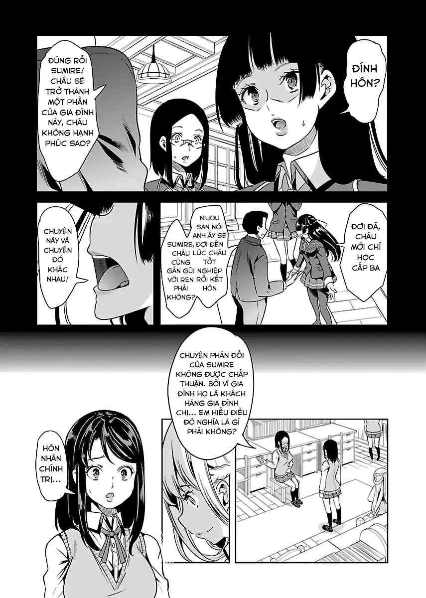 HentaiVN.net - Ảnh 21 - Black Lily to White Yuri - Chap 14