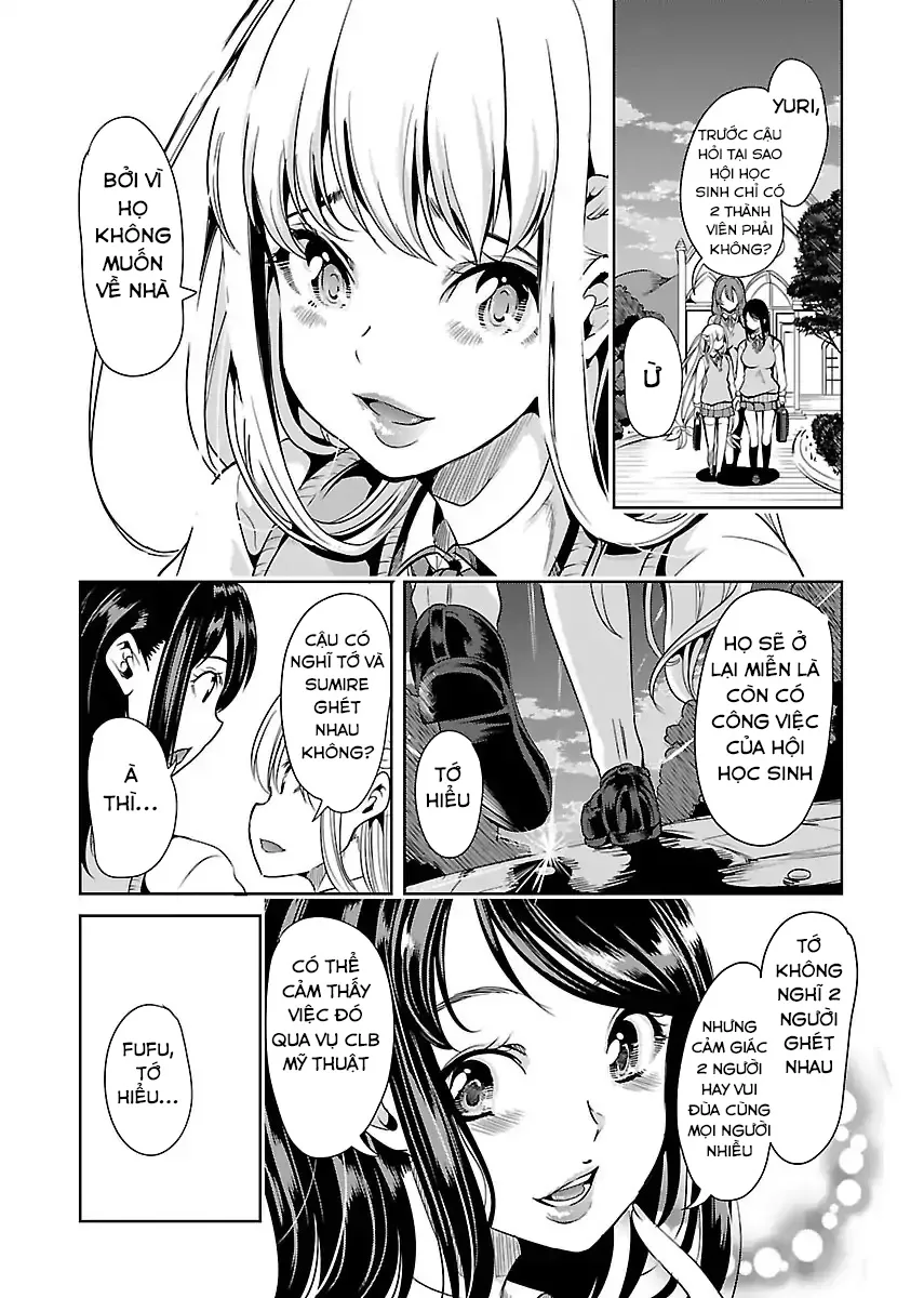 HentaiVN.net - Ảnh 25 - Black Lily to White Yuri - Chap 14