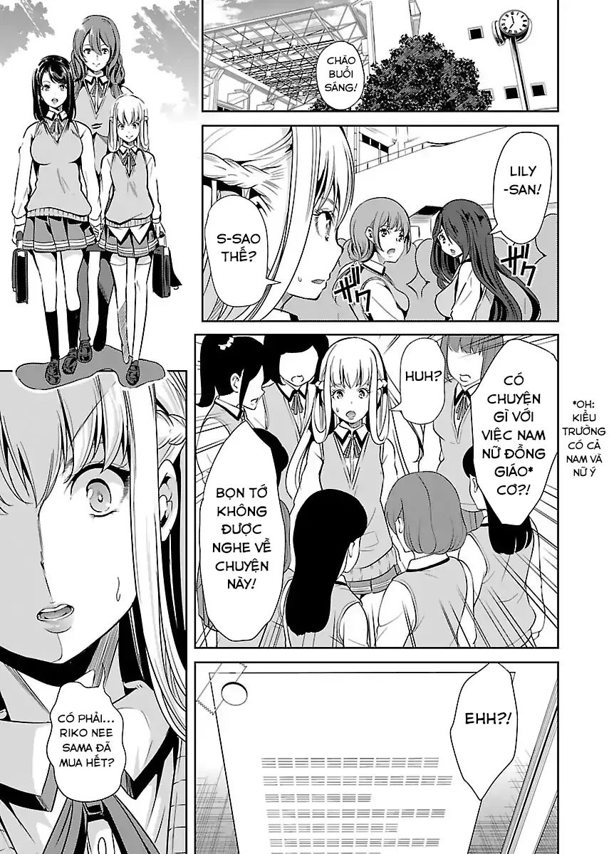 HentaiVN.net - Ảnh 4 - Black Lily to White Yuri - Chap 14