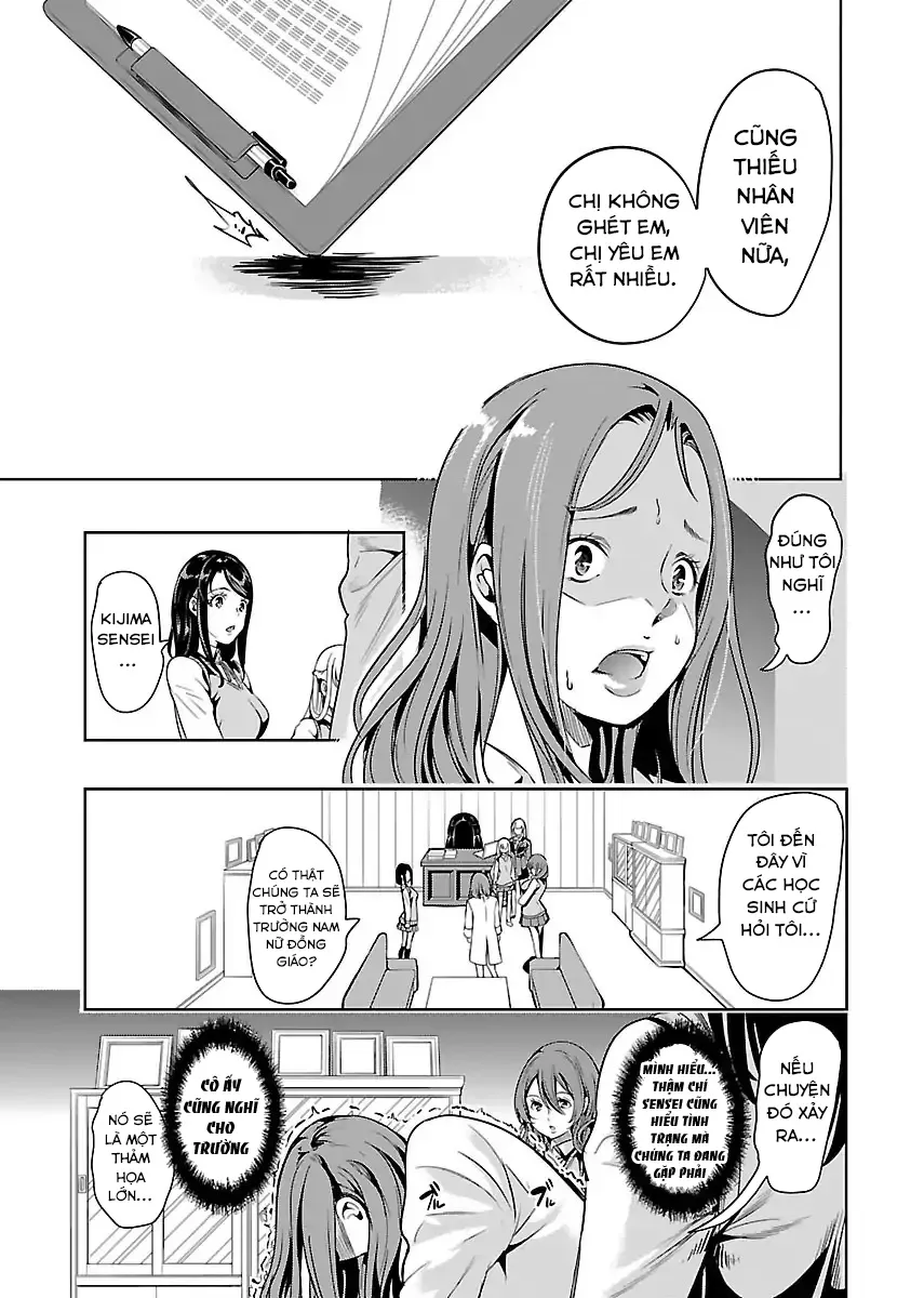 HentaiVN.net - Ảnh 8 - Black Lily to White Yuri - Chap 14