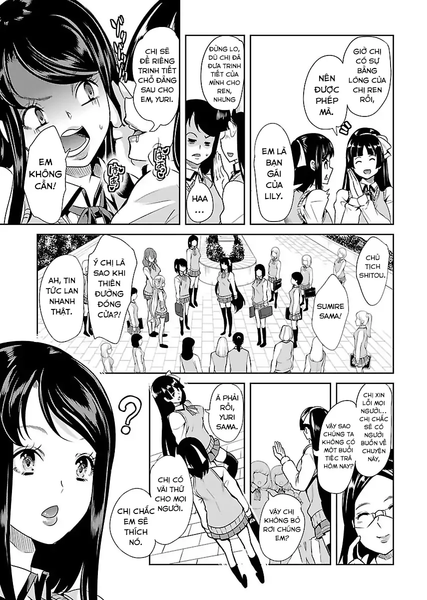 HentaiVN.net - Ảnh 9 - Black Lily to White Yuri - Chap 17