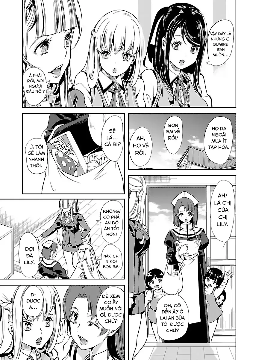 HentaiVN.net - Ảnh 11 - Black Lily to White Yuri - Chap 17