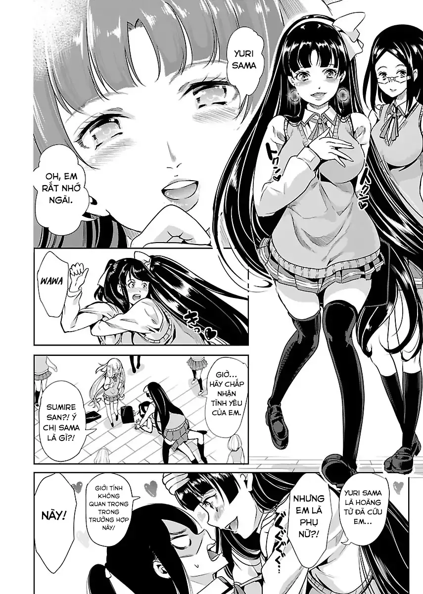 HentaiVN.net - Ảnh 6 - Black Lily to White Yuri - Chap 17