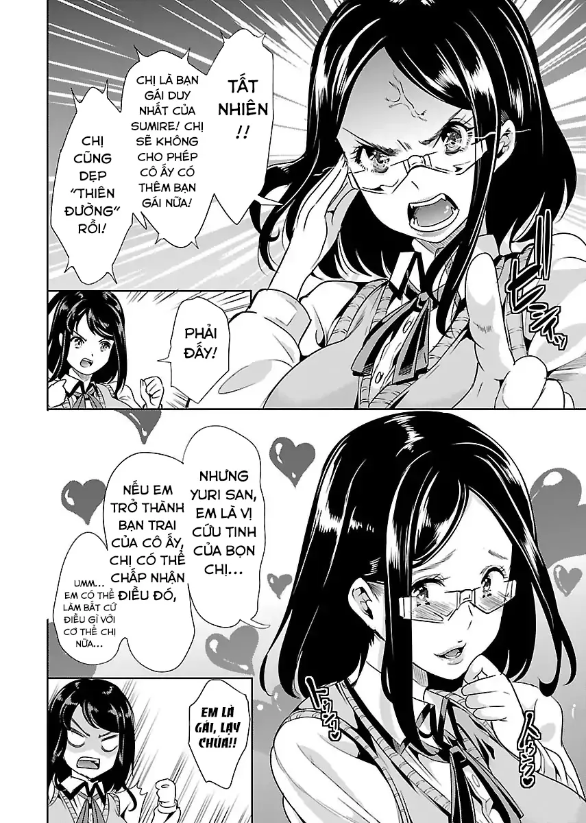 HentaiVN.net - Ảnh 8 - Black Lily to White Yuri - Chap 17
