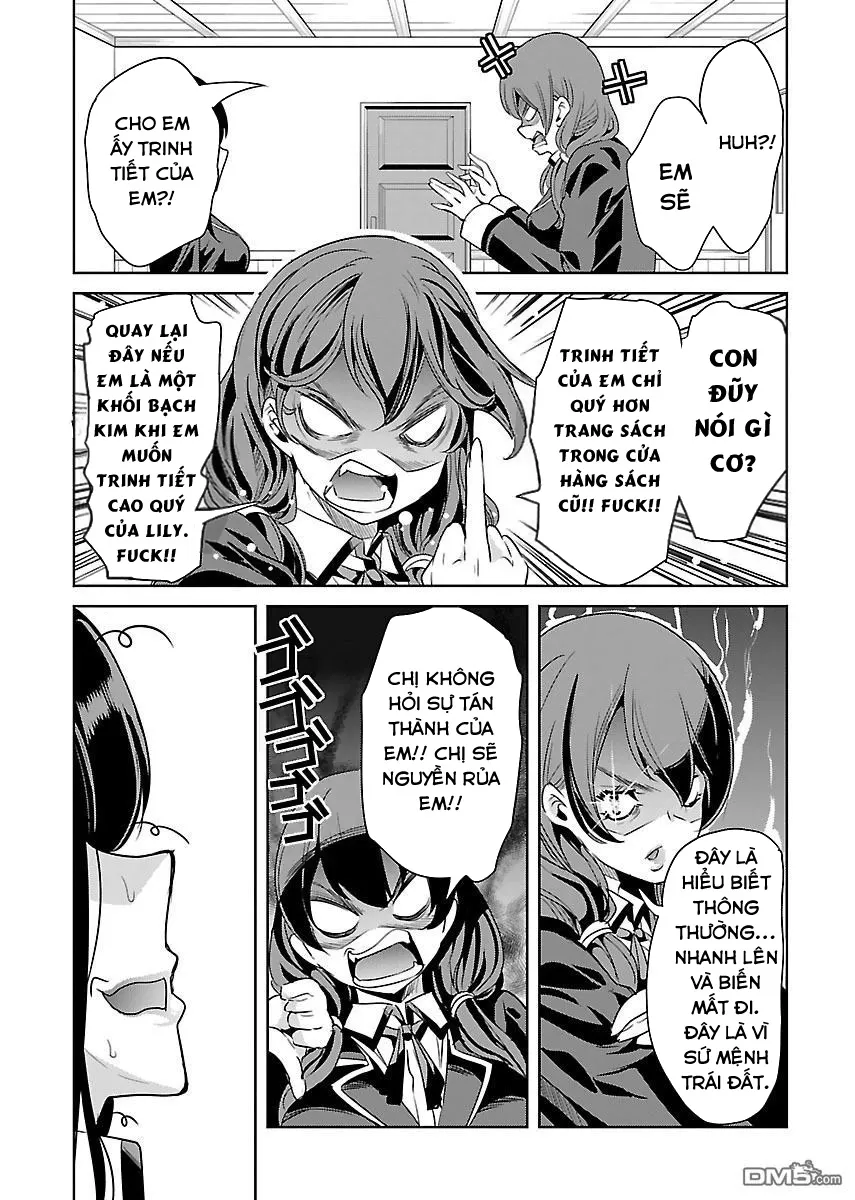 HentaiVN.net - Ảnh 11 - Black Lily to White Yuri - Chap 18