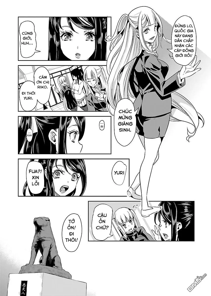 HentaiVN.net - Ảnh 17 - Black Lily to White Yuri - Chap 18