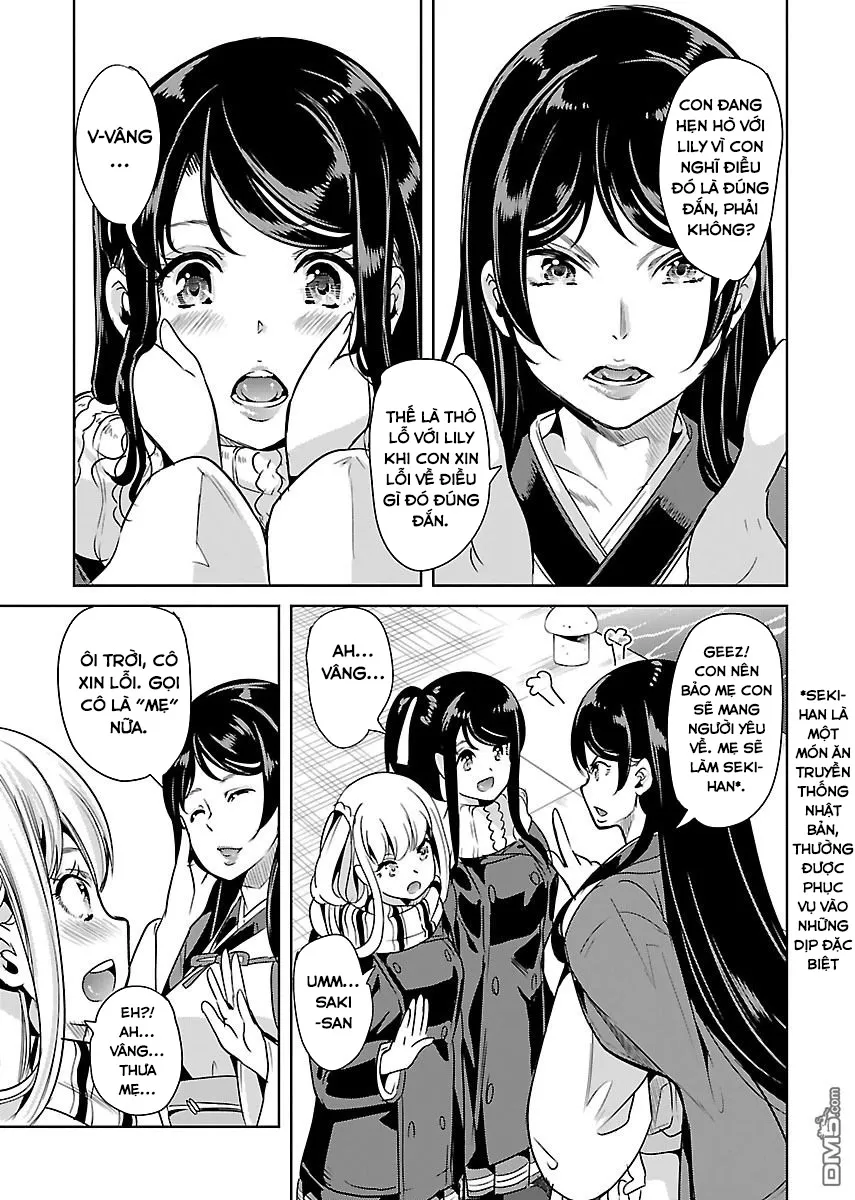 HentaiVN.net - Ảnh 9 - Black Lily to White Yuri - Chap 19