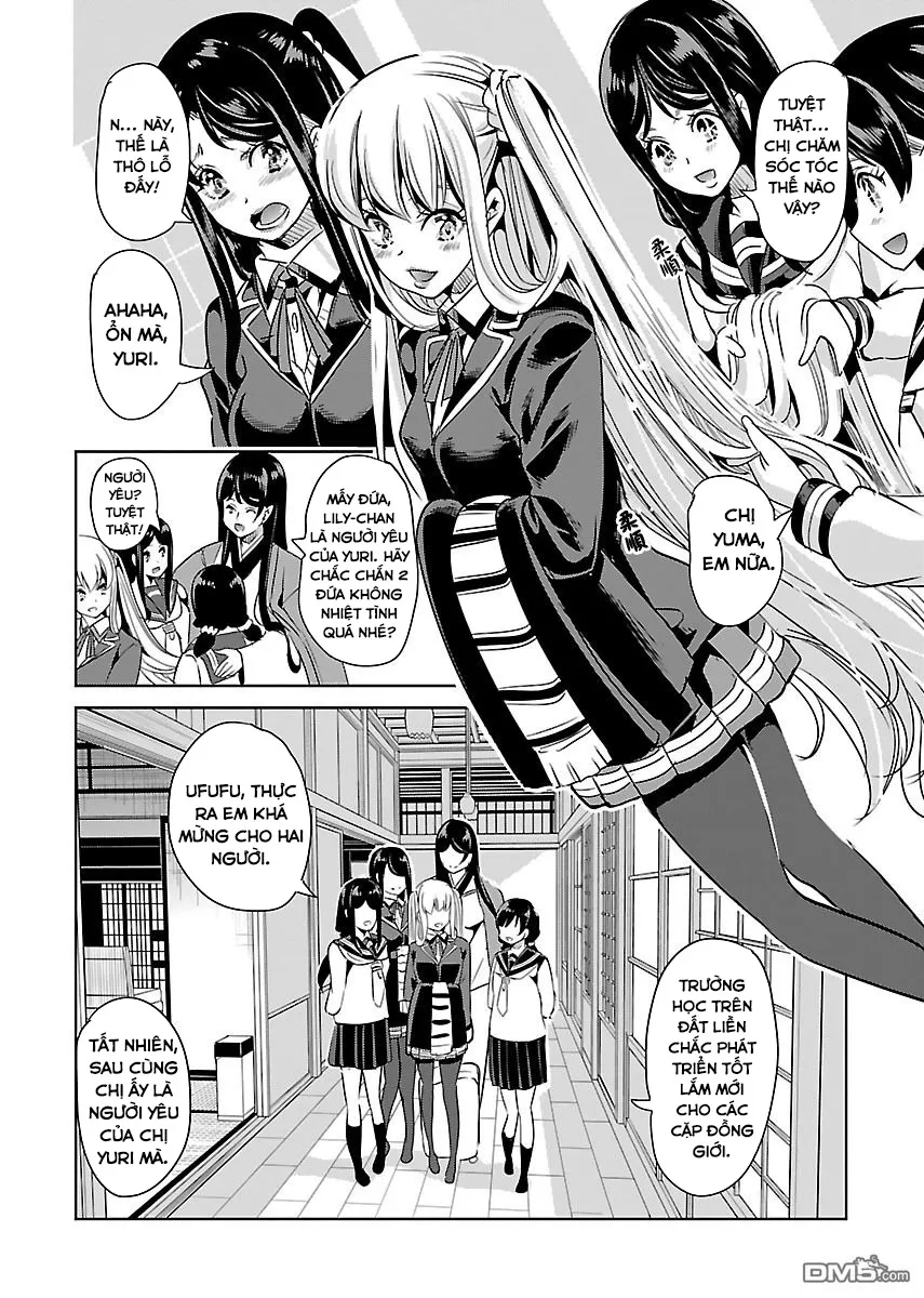 HentaiVN.net - Ảnh 14 - Black Lily to White Yuri - Chap 19
