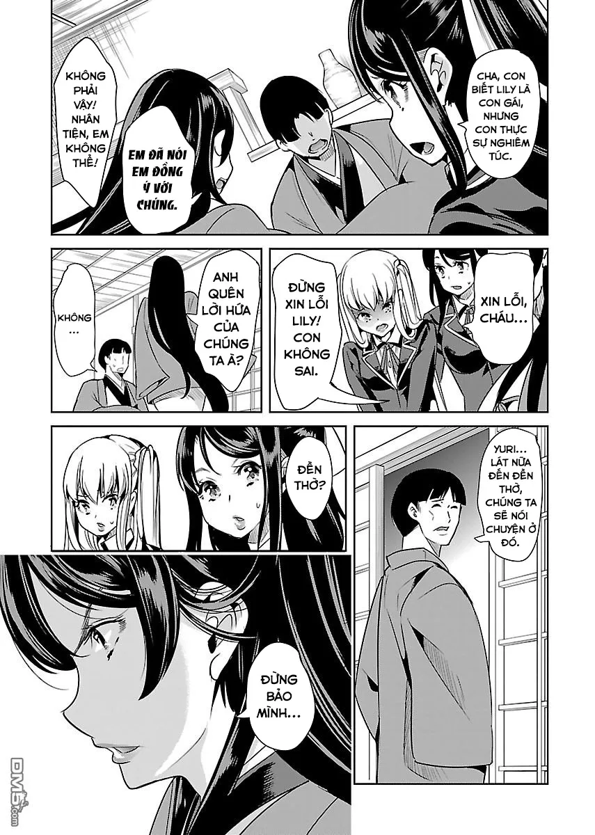 HentaiVN.net - Ảnh 17 - Black Lily to White Yuri - Chap 19
