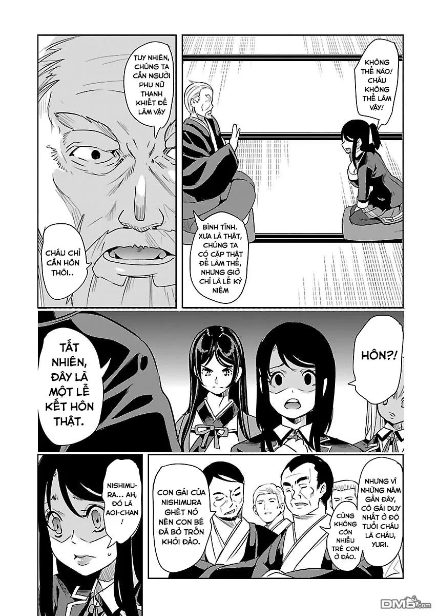 HentaiVN.net - Ảnh 19 - Black Lily to White Yuri - Chap 19