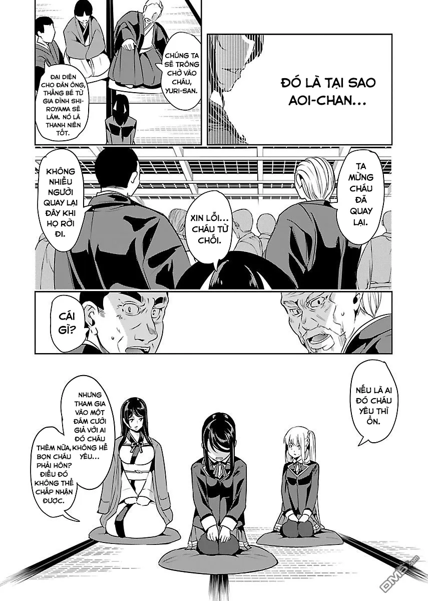 HentaiVN.net - Ảnh 20 - Black Lily to White Yuri - Chap 19