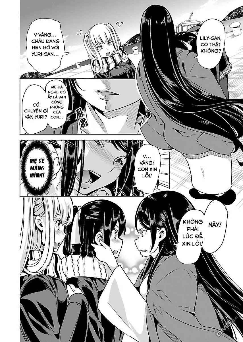 HentaiVN.net - Ảnh 8 - Black Lily to White Yuri - Chap 19