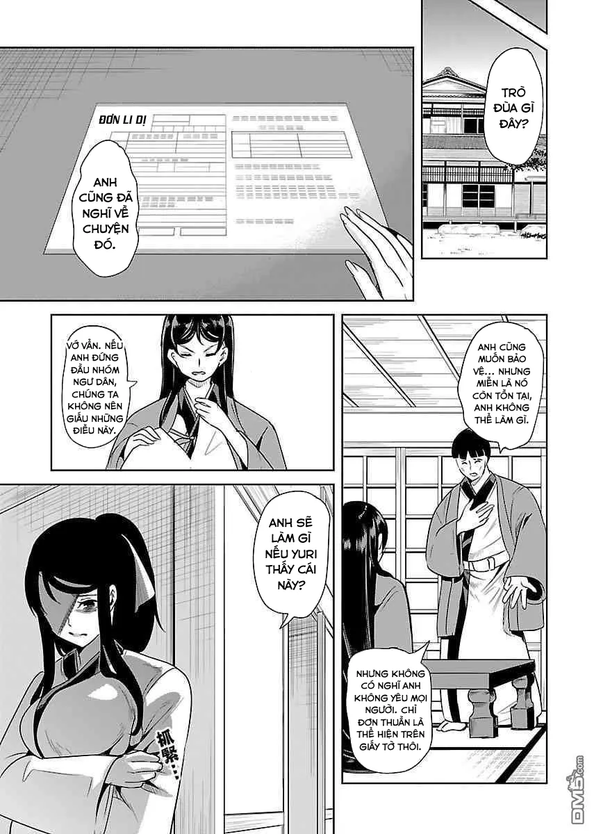 HentaiVN.net - Ảnh 9 - Black Lily to White Yuri - Chap 21