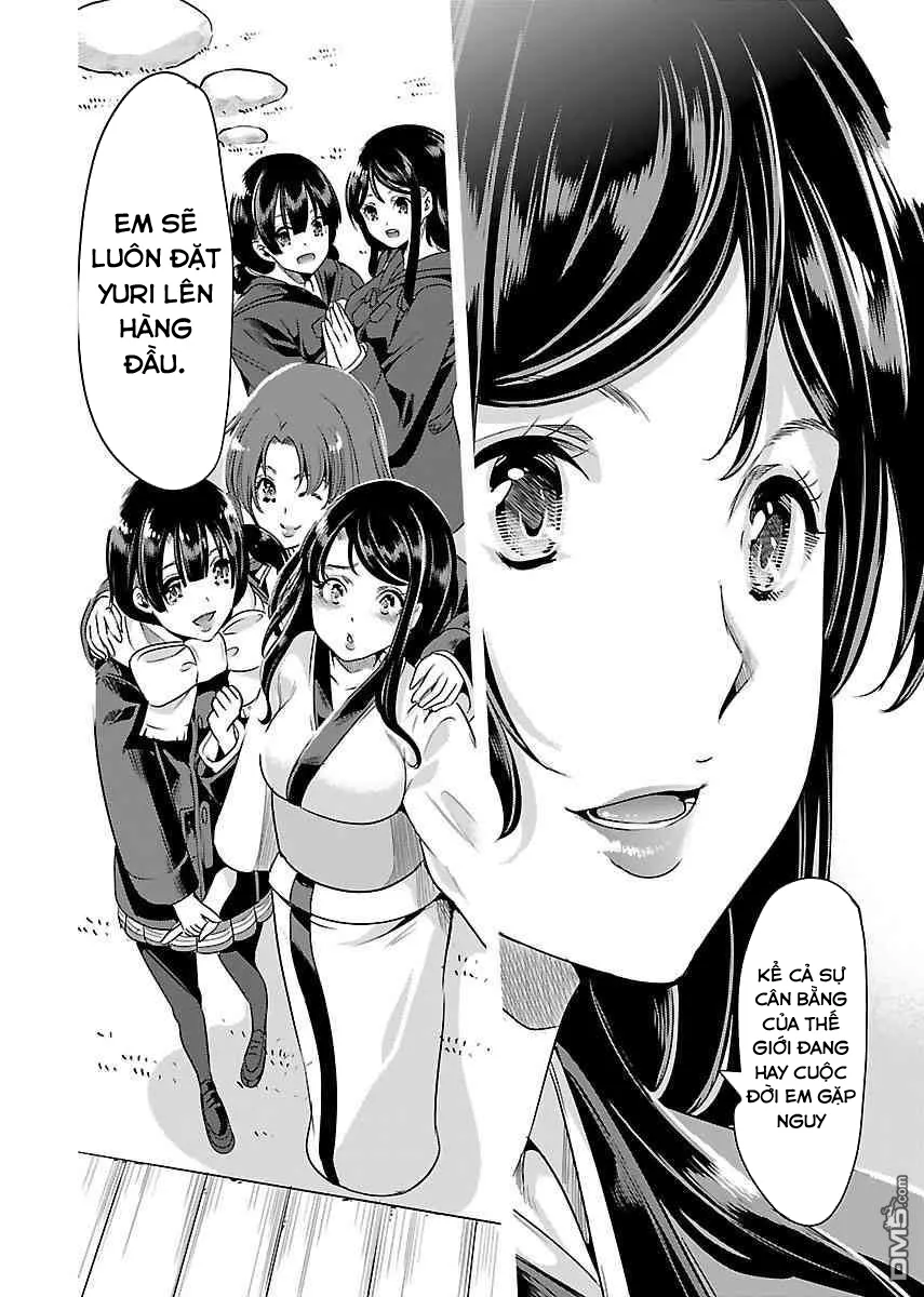 HentaiVN.net - Ảnh 20 - Black Lily to White Yuri - Chap 21
