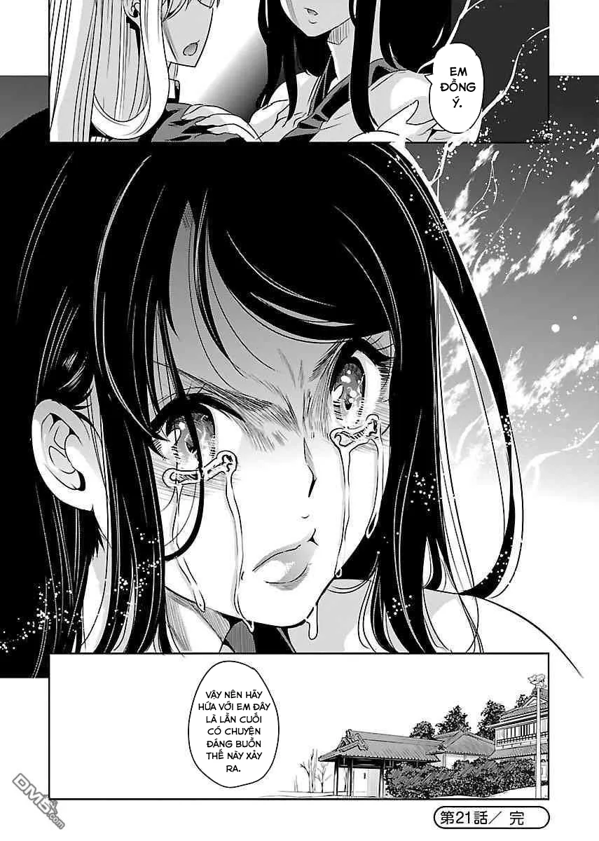 HentaiVN.net - Ảnh 30 - Black Lily to White Yuri - Chap 21