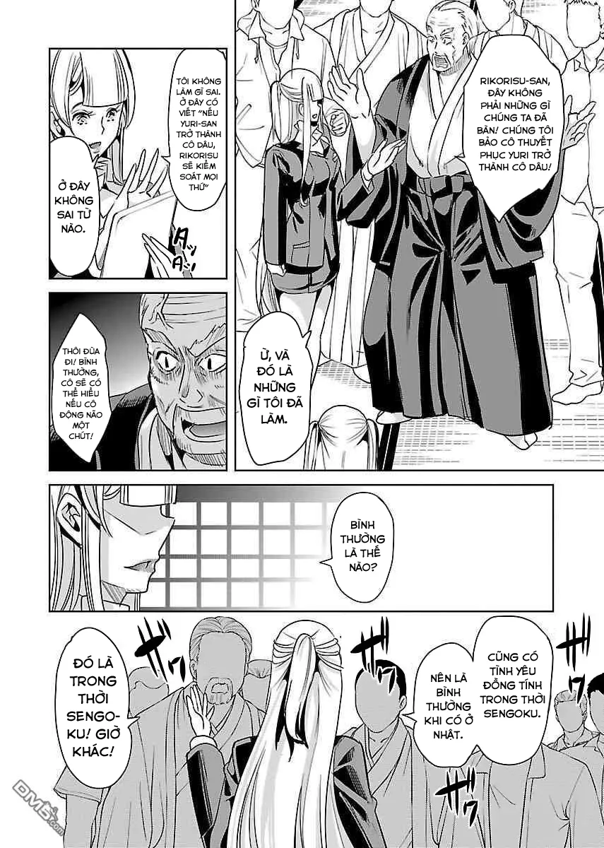 HentaiVN.net - Ảnh 10 - Black Lily to White Yuri - Chap 22