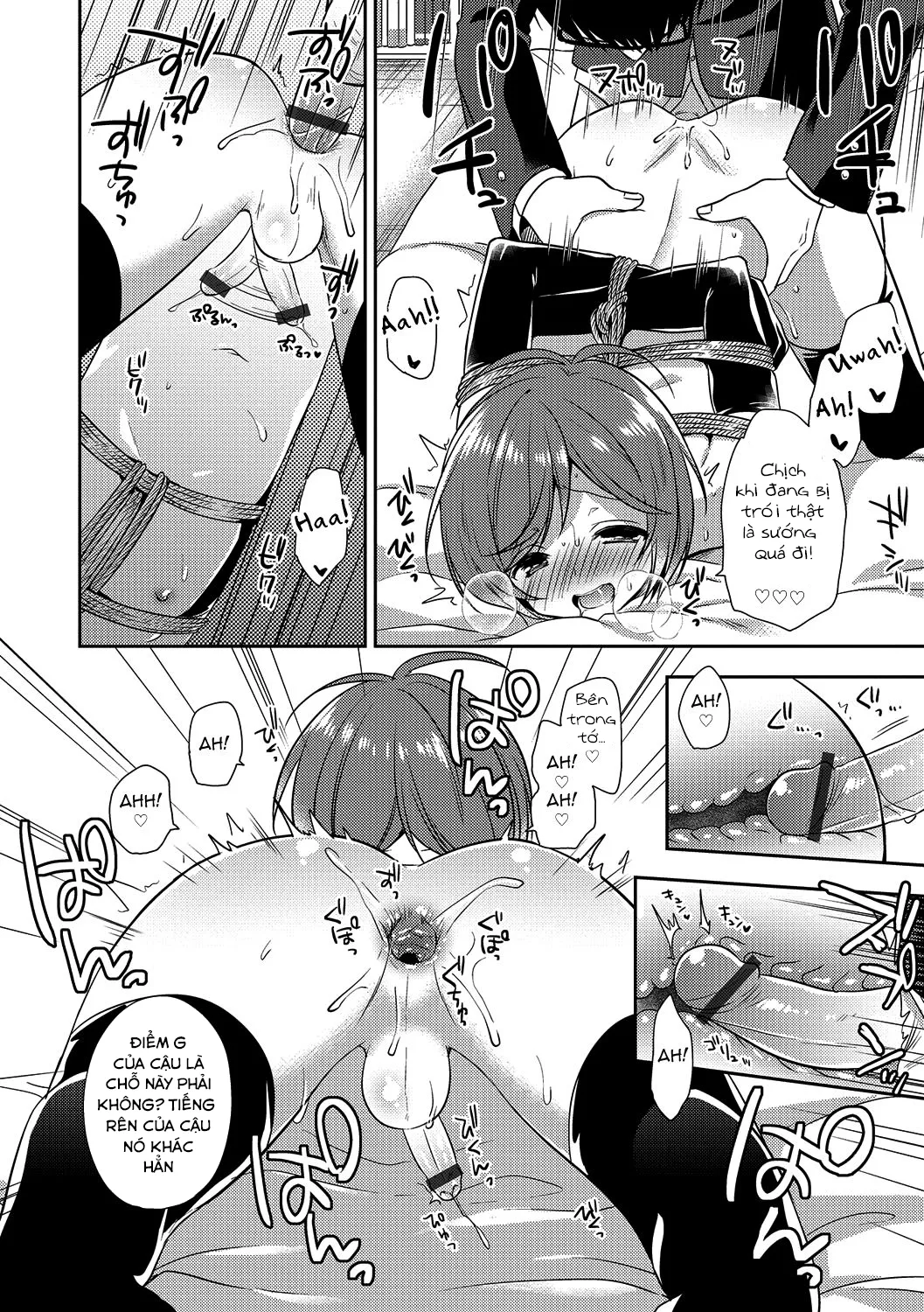 HentaiVN.net - Ảnh 10 - Shibari Shibarare Hodasarete [Sợi dây ràng buộc] - Oneshot