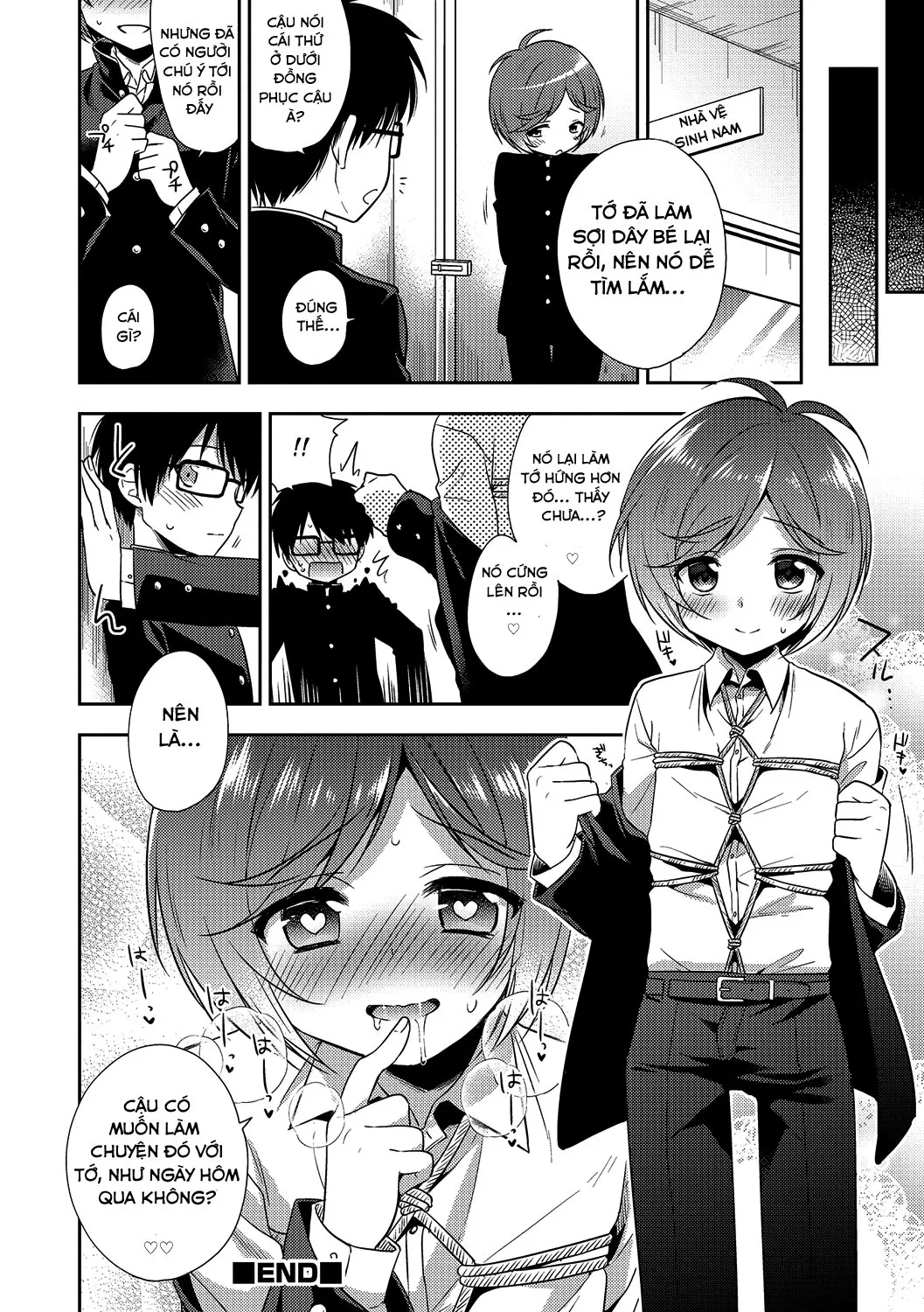 HentaiVN.net - Ảnh 16 - Shibari Shibarare Hodasarete [Sợi dây ràng buộc] - Oneshot