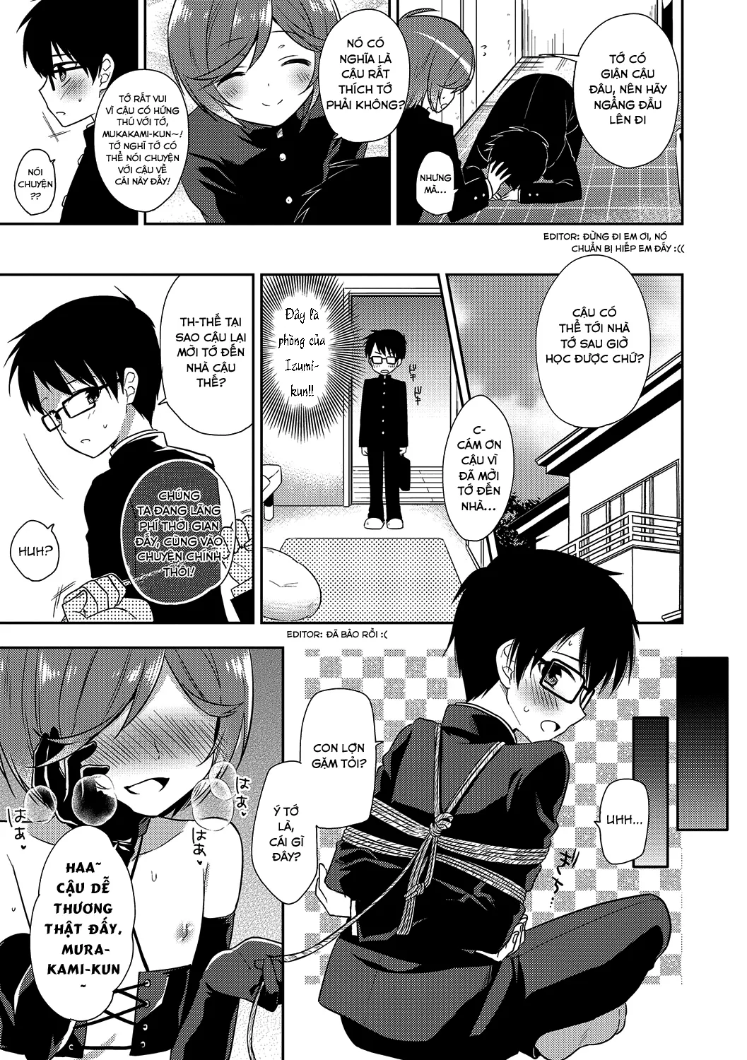 HentaiVN.net - Ảnh 3 - Shibari Shibarare Hodasarete [Sợi dây ràng buộc] - Oneshot