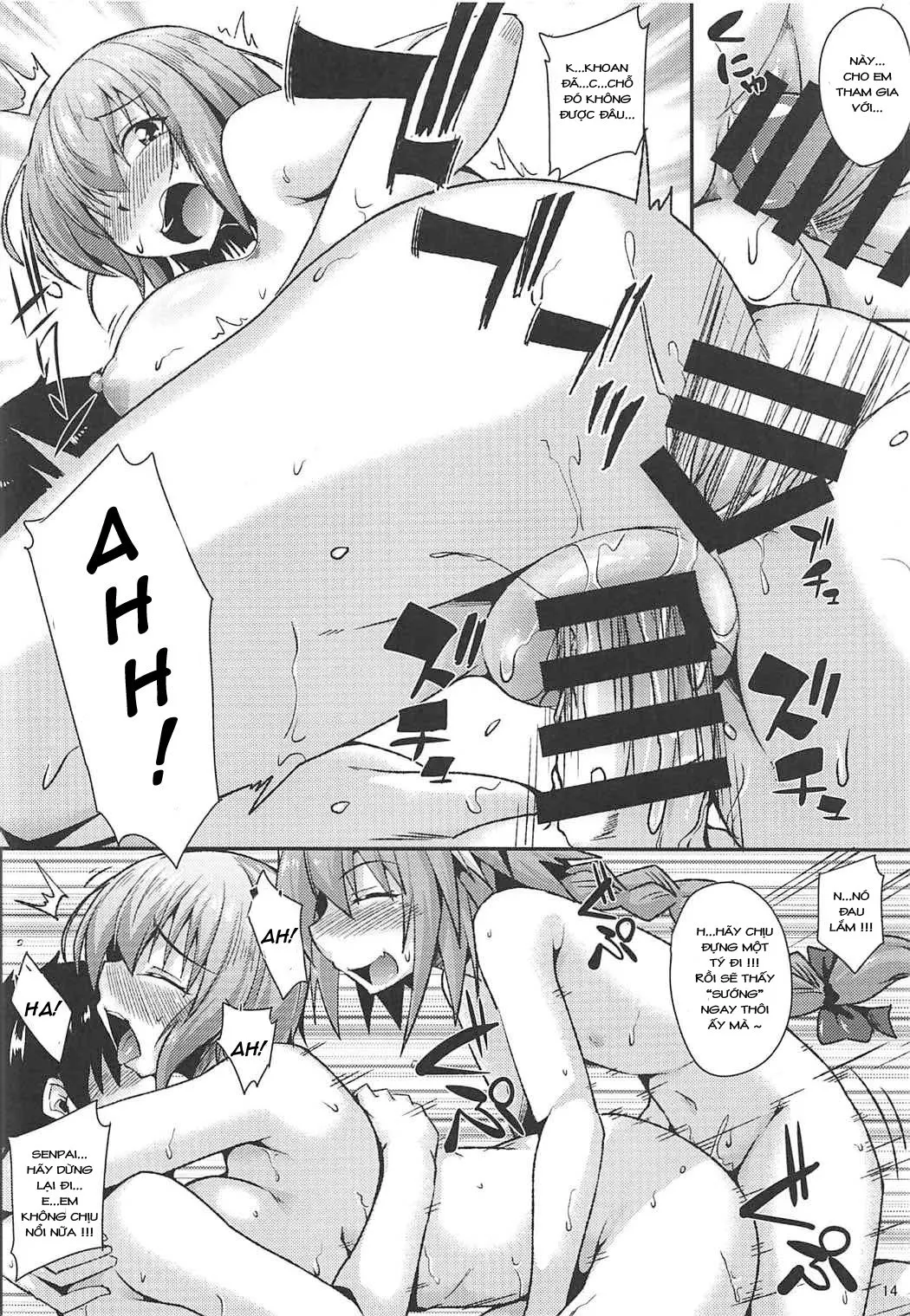 HentaiVN.net - Ảnh 15 - Docchi Mo Ikemashu (Fate Grand Order) [どっちもイケましゅ] - One-shot