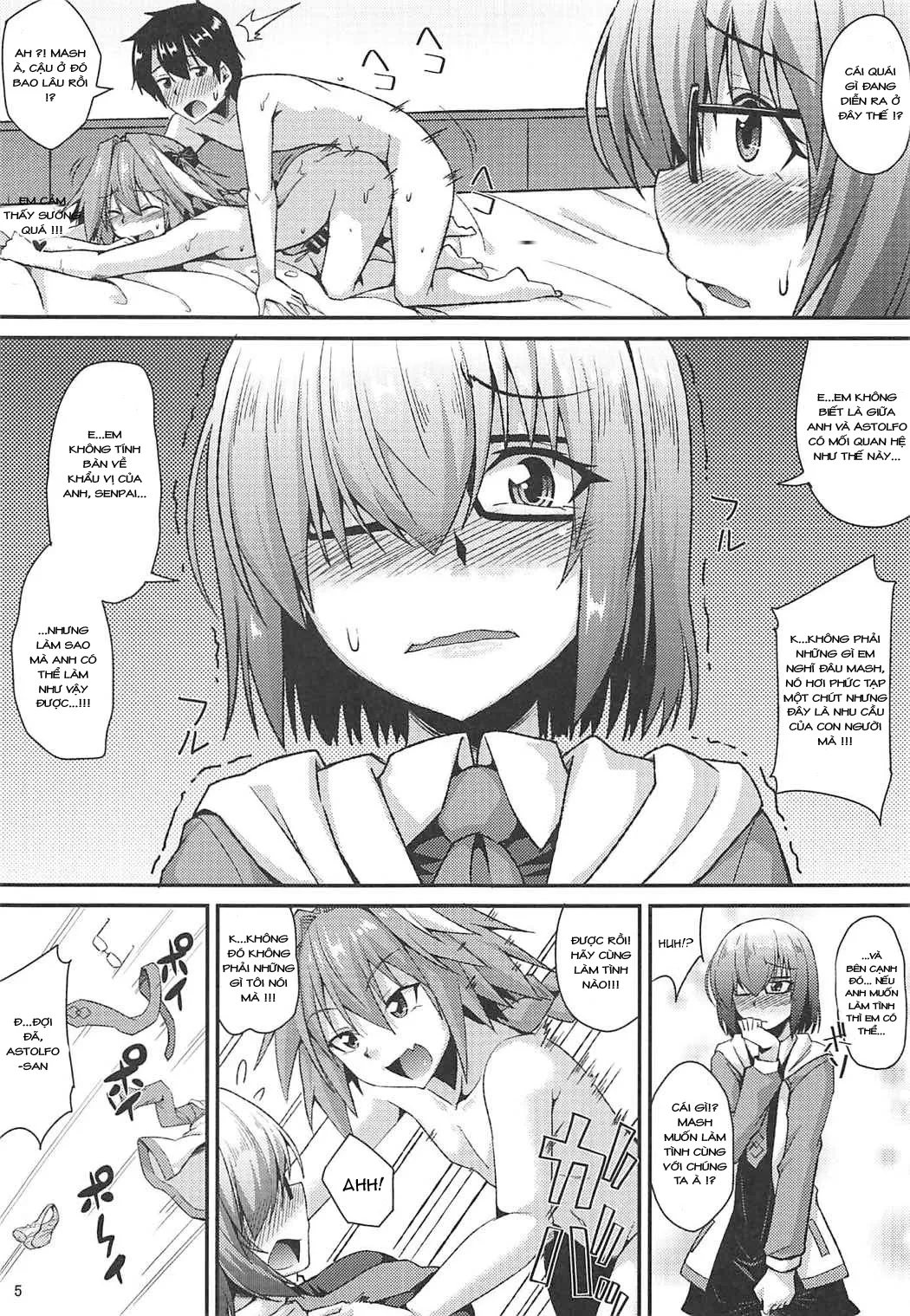 HentaiVN.net - Ảnh 6 - Docchi Mo Ikemashu (Fate Grand Order) [どっちもイケましゅ] - One-shot
