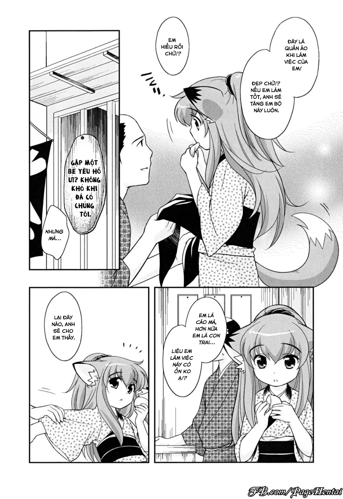 HentaiVN.net - Ảnh 3 - Kitsune Hajimemashita - Oneshot