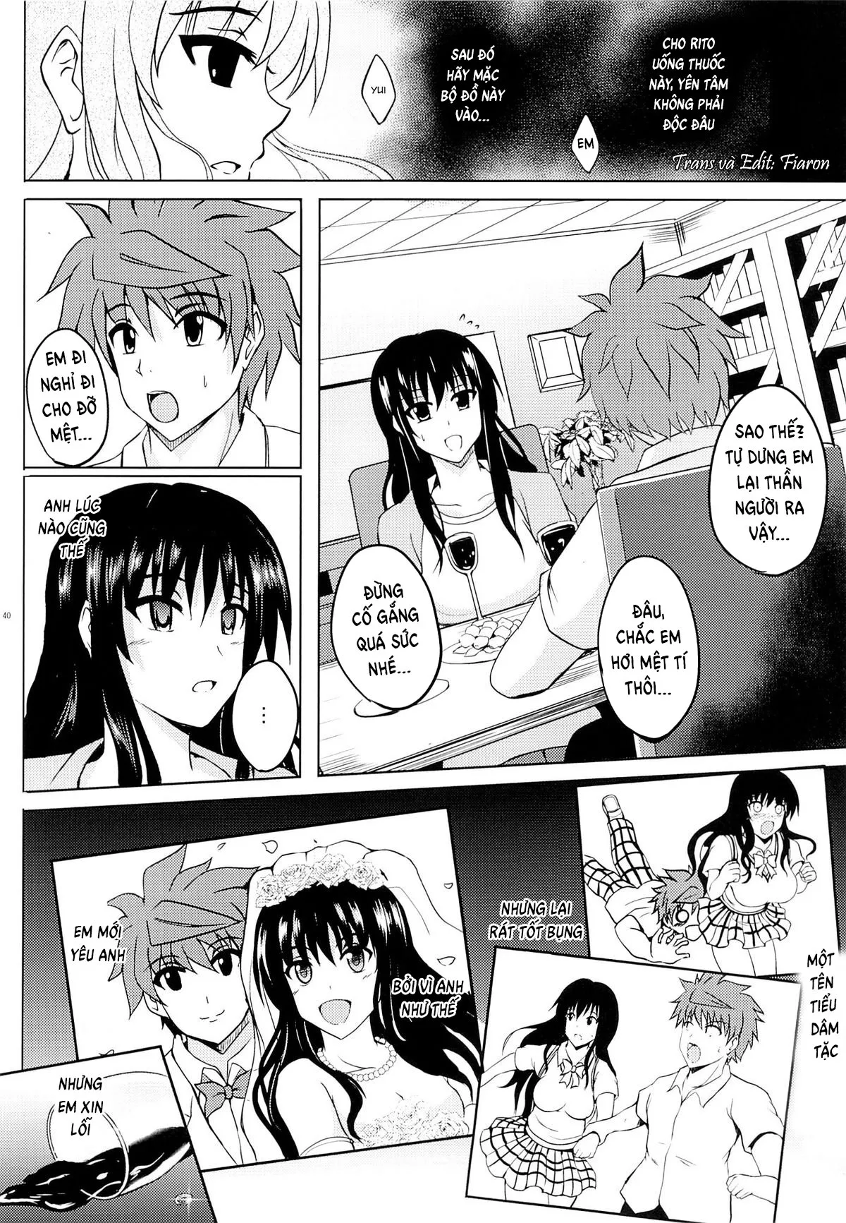 HentaiVN.net - Ảnh 40 - Netorare Darkness (To Love-Ru) - Oneshot